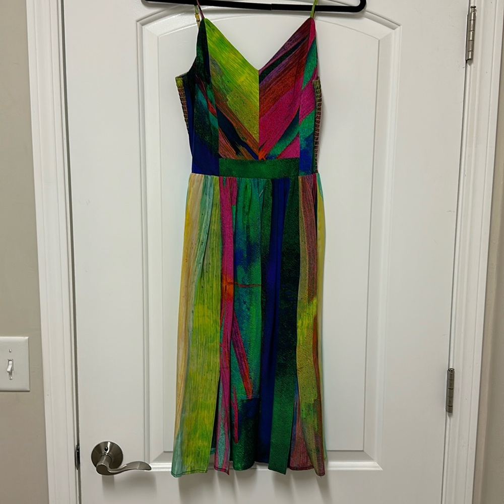 Silk dress by Amanda Uprichard